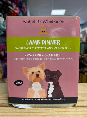 Wags & Whiskers Lamb & Sweet Potato with Vegetables (Wet Tray)