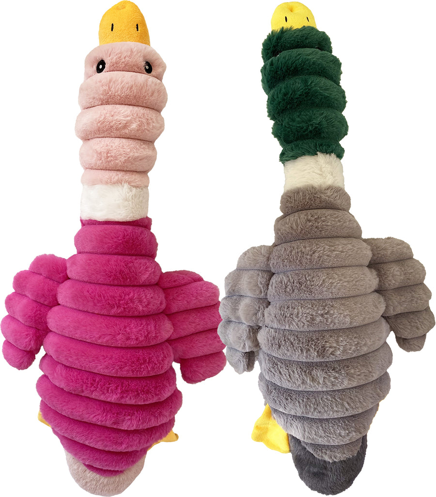 Hem & Boo Giant Plush Duck Dog Toy – Extra Large Dog Toy