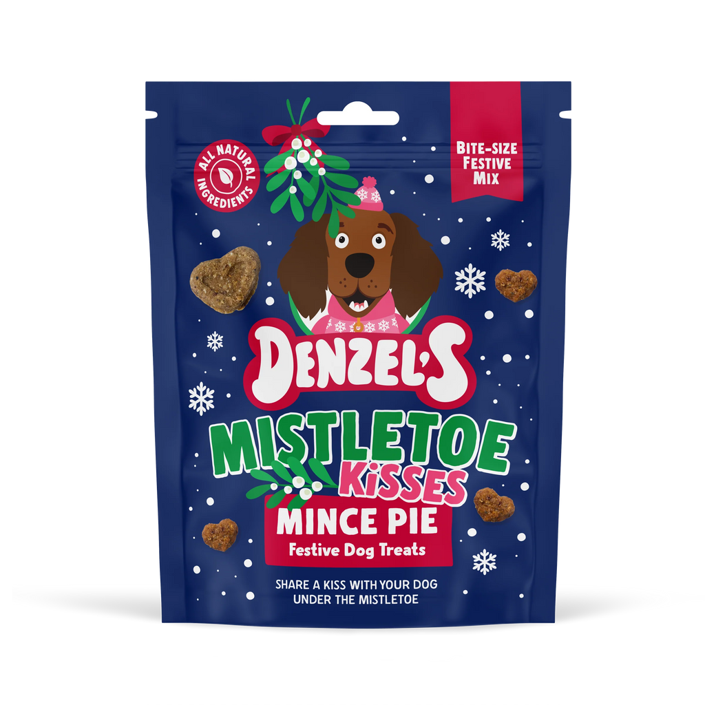 Denzel’s Mistletoe Kisses - Mince Pie Festive Dog Treats