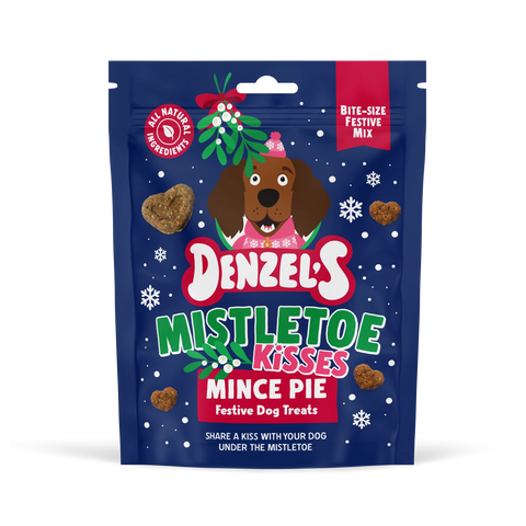 Denzel’s Mistletoe Kisses - Mince Pie Festive Dog Treats