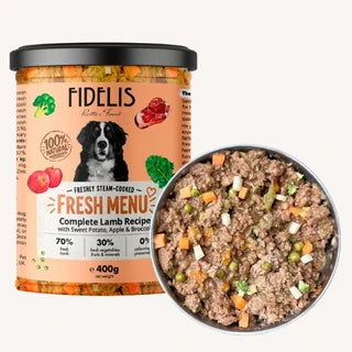 Fidelis Lamb Fresh Menu Complete 400g