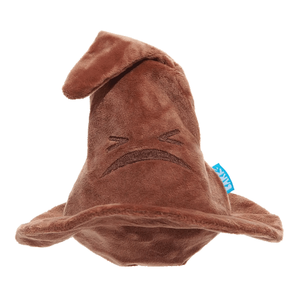 BARK - The Sorting Hat™ Plush 2-in-1 Rip and Reveal + Fetch Dog Toy
