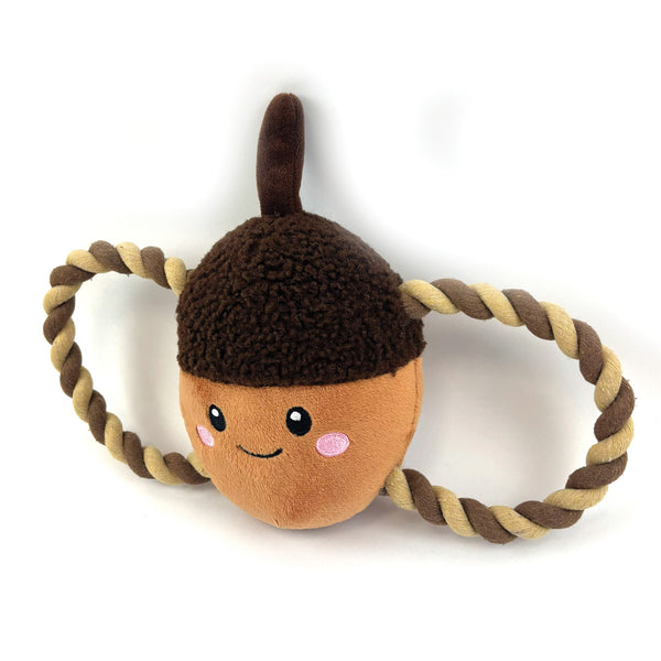 HappyPet Woodland Acorn Rope Tug Toy