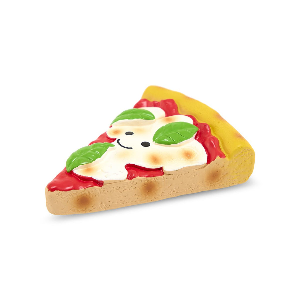 PetFace Foodie Faces Pizza Slice Latex Toy