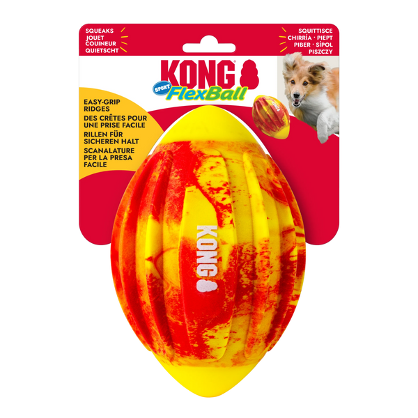 KONG Flexball Sport Football Toy