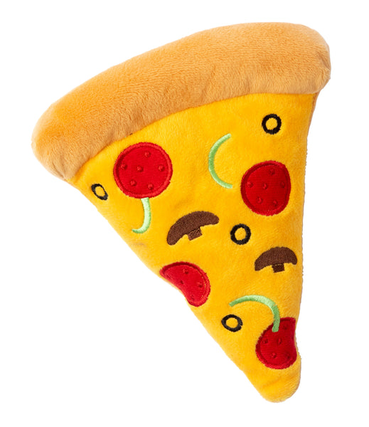 Fuzzyard Pizza Plush Dog Toy