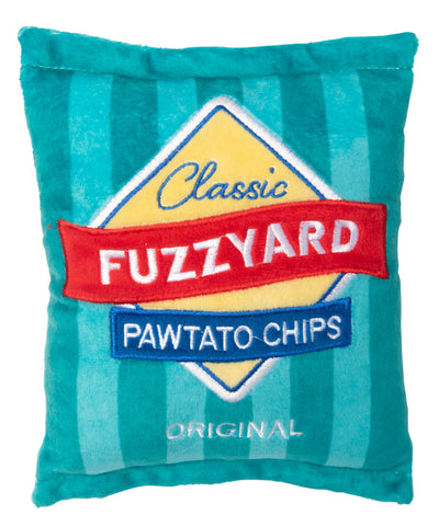 Fuzzyard Pawtato Chips Plush Dog Toy