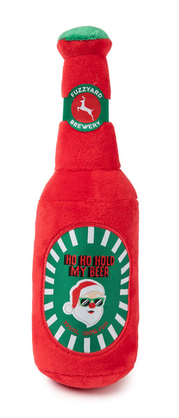 Fuzzyard Ho Ho Hold My Beer Dog Toy