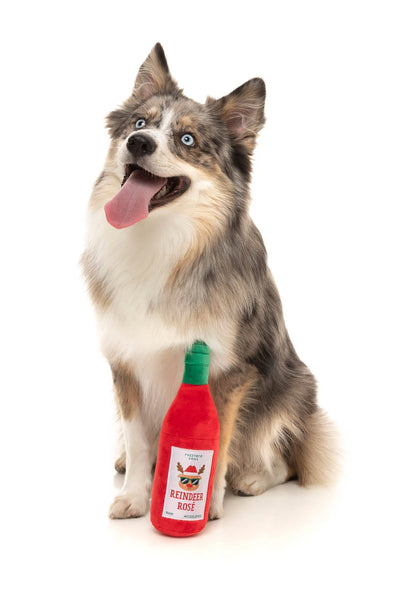 Fuzzyard Reindeer Rose Dog Toy