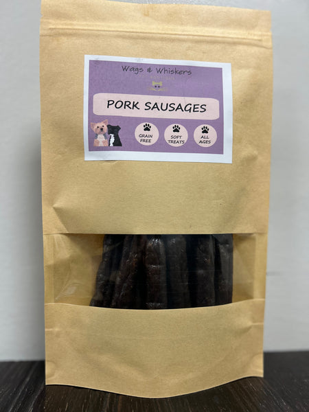 Wags & Whiskers Premium Pure Pork Sausages
