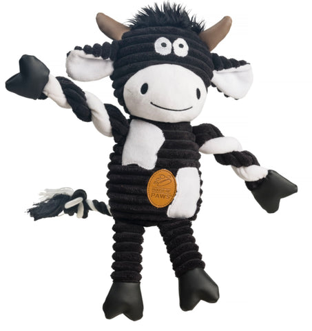 House of Paws Cow Jumbo Cord Dog Toy
