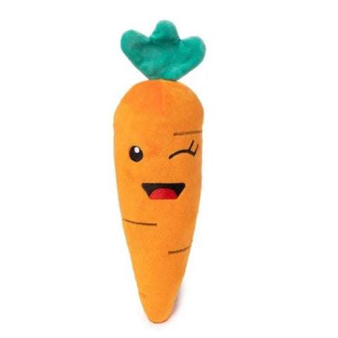 Fuzzyard Winky Carrot Plush Dog Toy