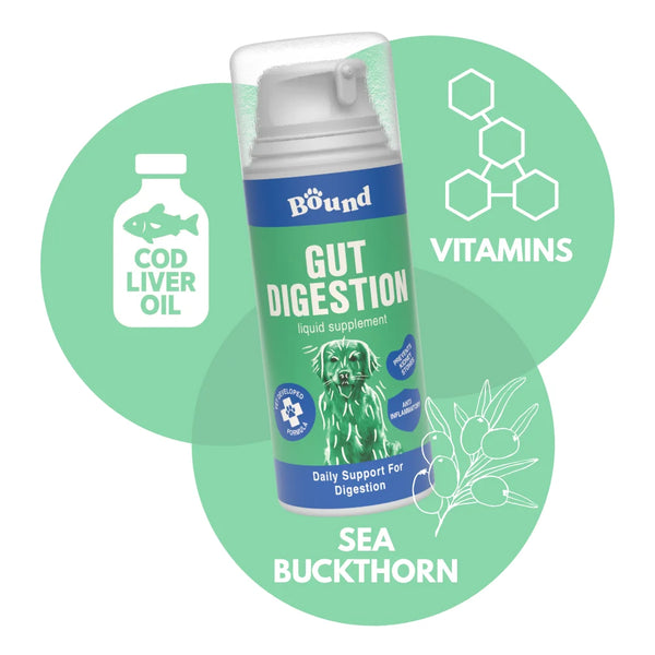 Bound Pets - Gut Digestion Daily Liquid Supplement