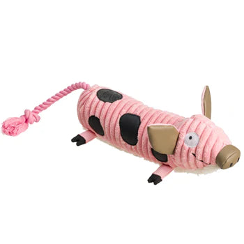 House of Paws Pig Jumbo Cord Dog Toy