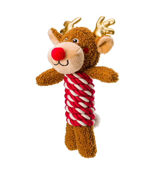 House of Paws Reindeer Rope Dog Toy