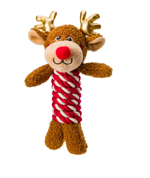 House of Paws Reindeer Rope Dog Toy