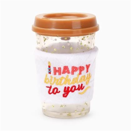 Hugsmart Duraguard Beverages - Yappy Birthday Coffee Toy