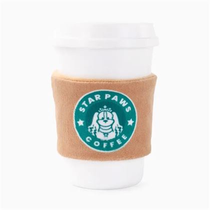 Hugsmart Duraguard Beverages - Starpaws Coffee Toy