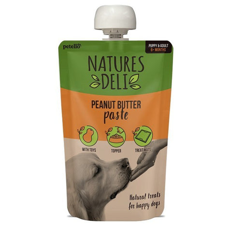 Natures Deli Peanut Butter Paste Pouch 100g