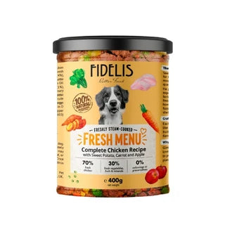 Fidelis Chicken Fresh Menu Complete 400g