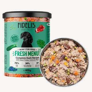 Fidelis Duck Fresh Menu Complete 400g