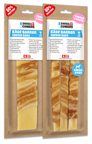 Swiss Cowers Cheese Bars - Bacon