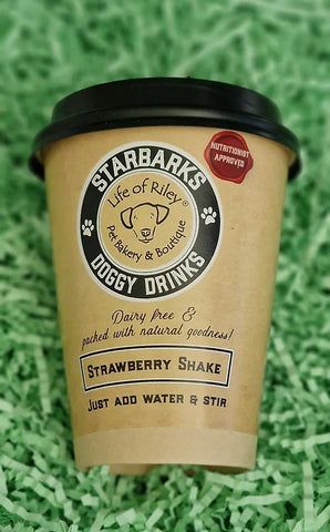 Life Of Riley DIY Doggy Drinks | Starbarks Shakes | Strawberry
