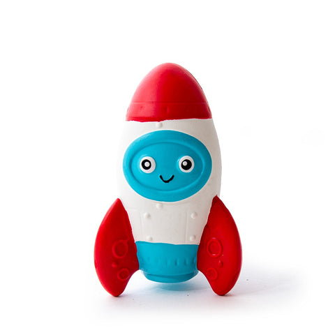 Great & Small Cosmic Chums Latex Spaceship Dog Toy