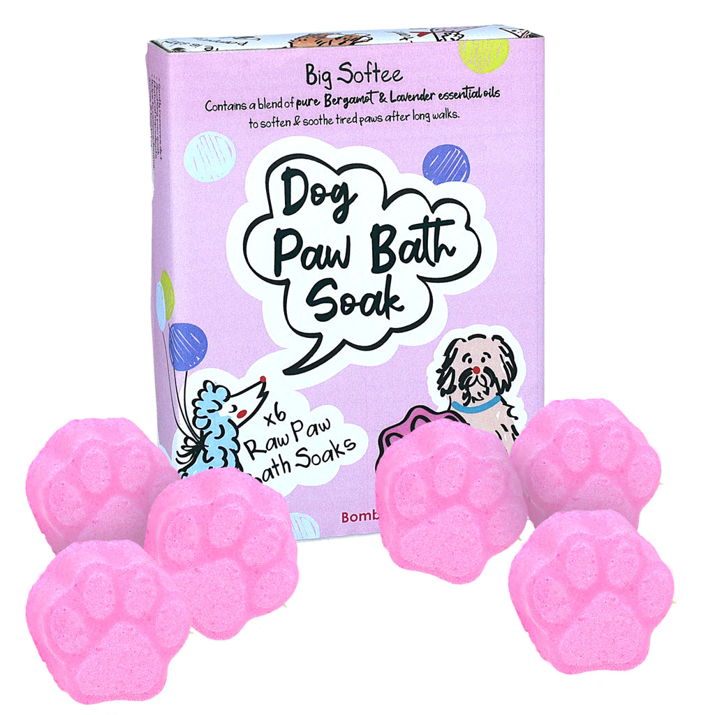 Bomb Cosmetics Big Softee Dog Paw Bath Soak