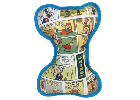 Multipet Popeye Comic Bone Dog Toy