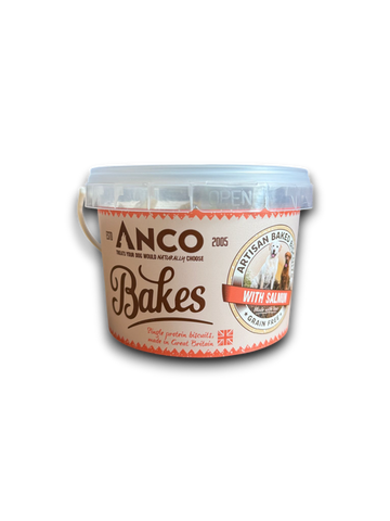 Anco Bakes with Salmon Treats