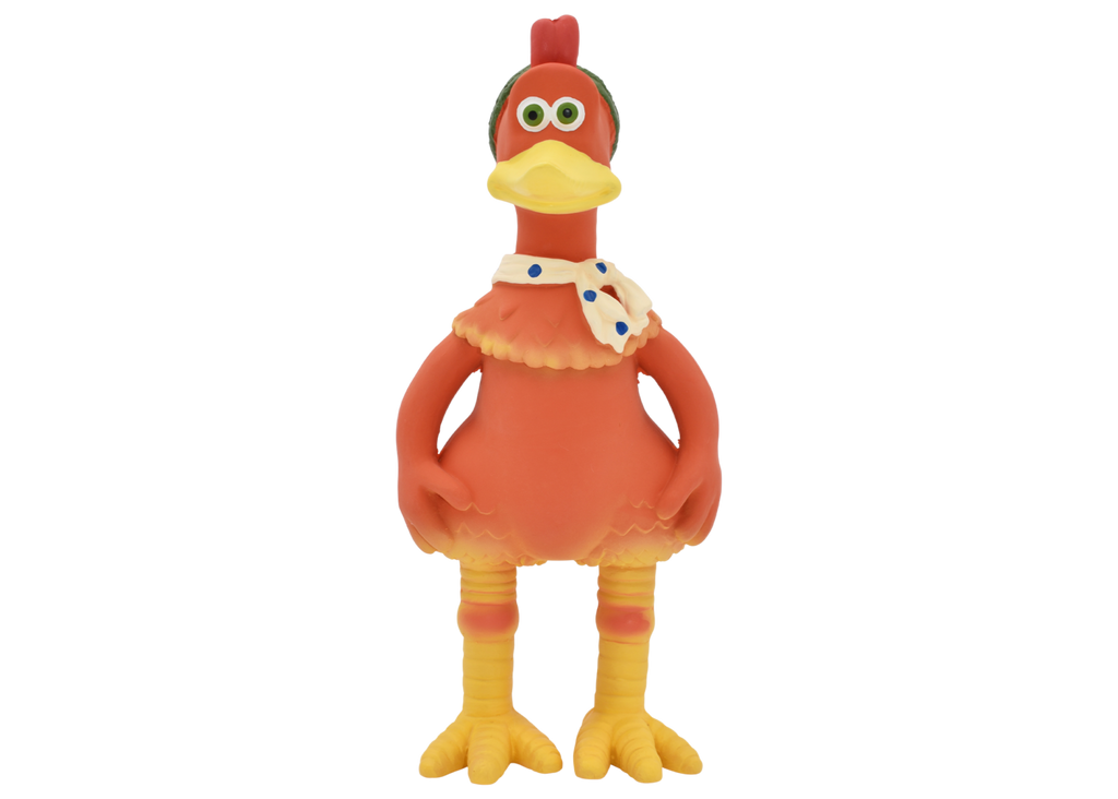 Multipet Chicken Run Ginger Latex Toy