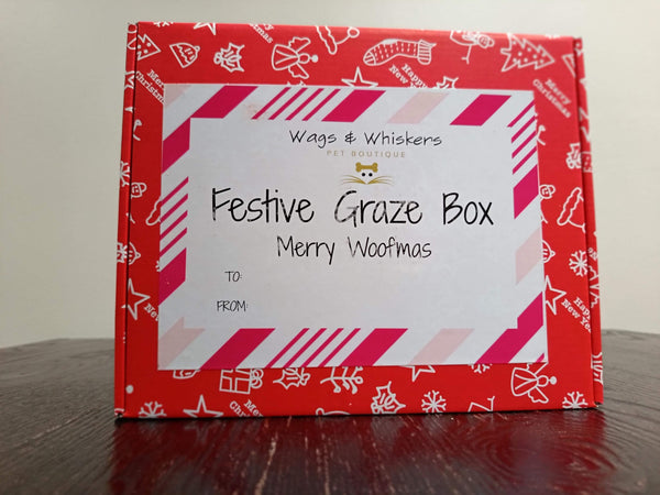 Wags & Whiskers Festive Graze Box
