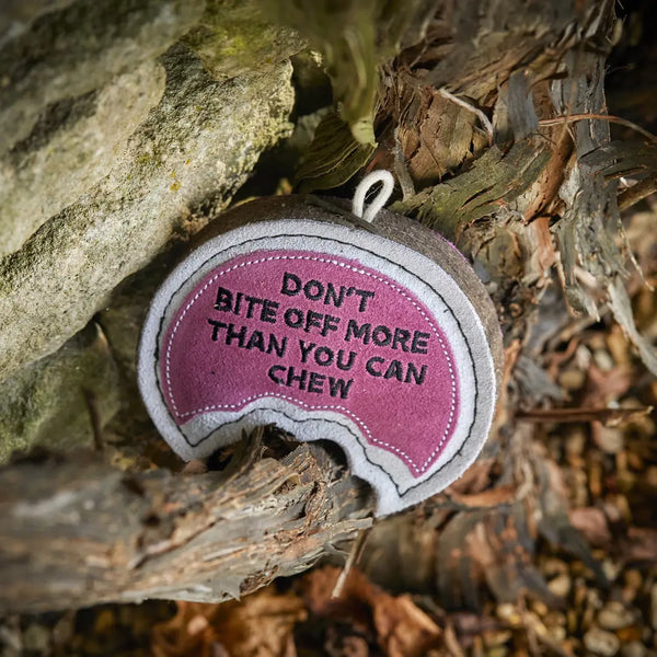Green & Wilds Don't bite off more than you can Chew, Eco Dog Toy