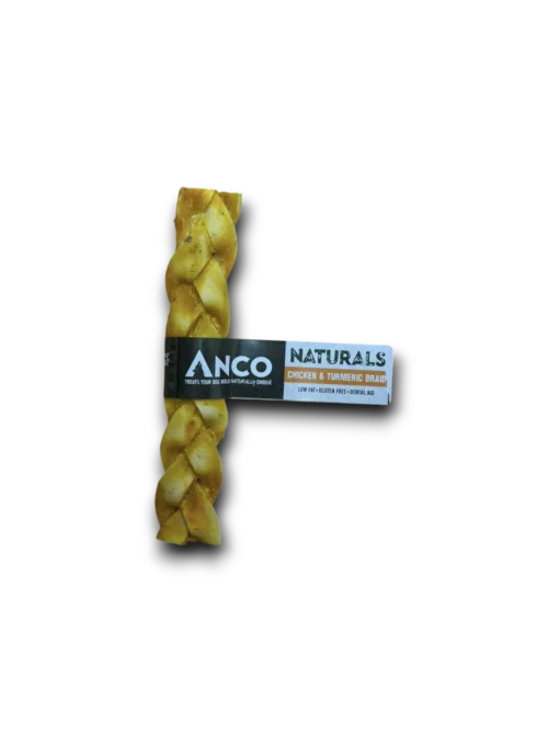 Anco Naturals Chicken & Turmeric Braid