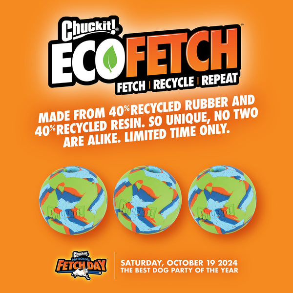 Chuckit Eco Fetch Day Medium Ball