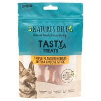 Natures Deli Cheesy Triple Flavour Kebabs
