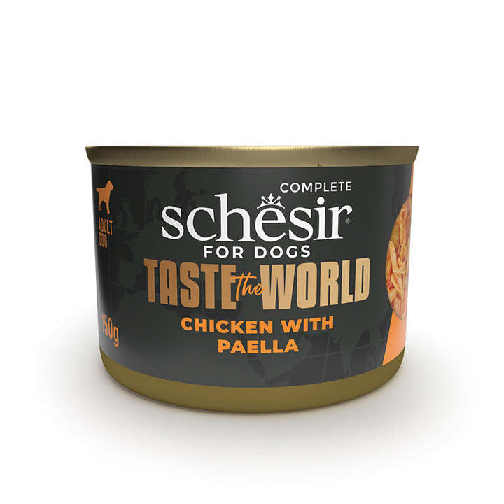 Schesir Taste The World Chicken Paella Adult Dog Food