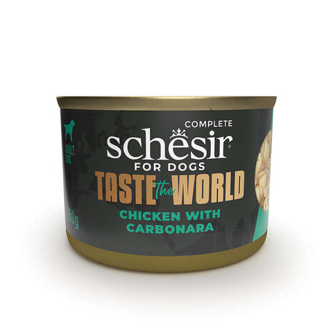 Schesir Taste The World Chicken Carbonara Adult Dog Food