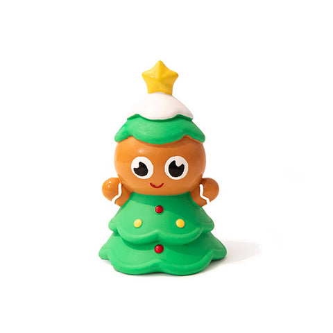 Great & Small Christmas Latex Gingerbread Tree Dog Toy