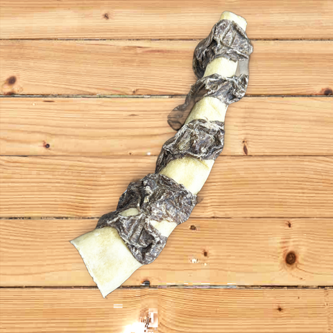 Doodles Deli Air Dried Water Buffalo Bully Tail with steak