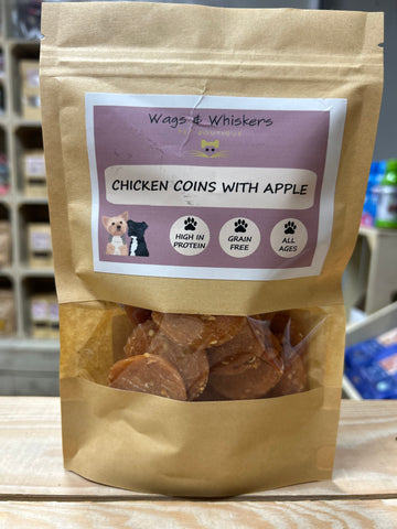 Wags & Whiskers Chicken & Apple Coins