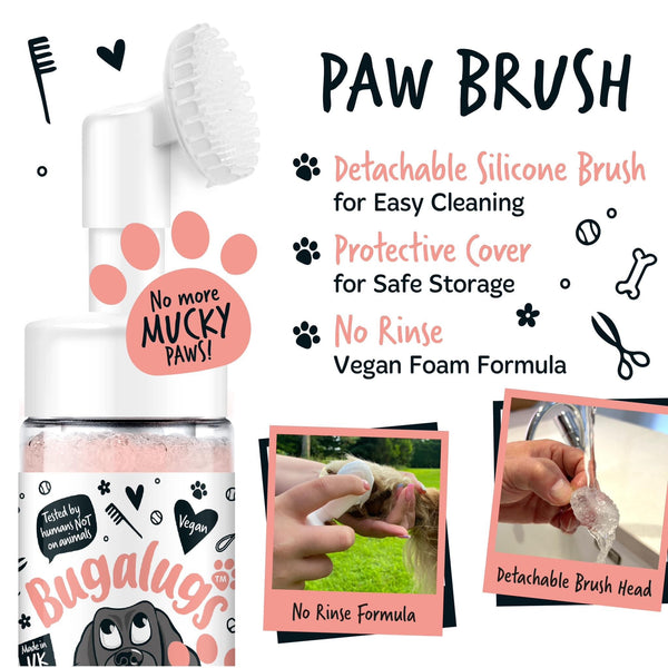 Bugalugs No Rinse Paw Cleaner - Papaya & Coconut