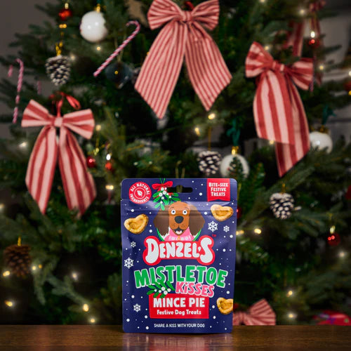 Denzel's Mince Pie Mistletoe Kisses Dog Treats