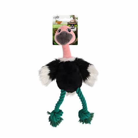 All For Paws Safari Jungle Ostrich Toy