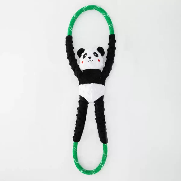 ZippyPaws Ropetugz Dog Tug Toy - Panda
