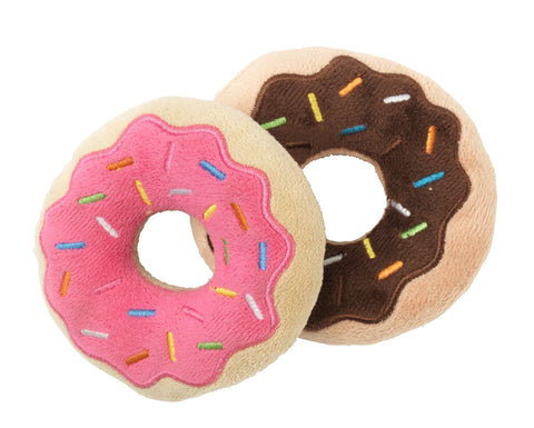 Fuzzyard Donuts 2 Pack Dog Toy