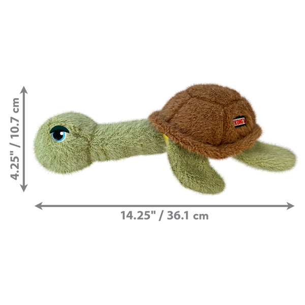 KONG Scruffs Turtle Toy
