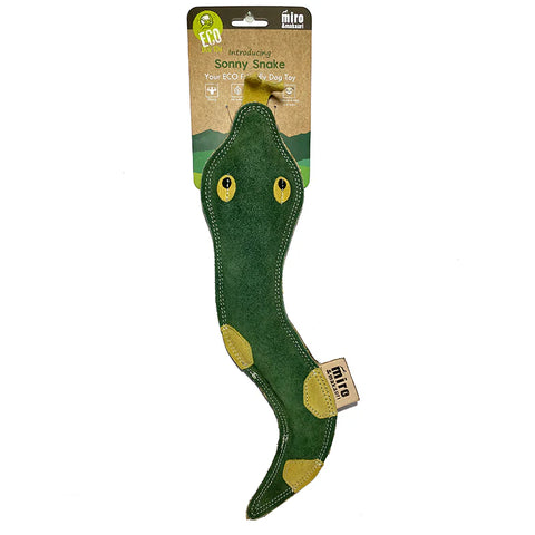 Miro & Makauri - Sonny Snake Eco Friendly Leather Dog Toy