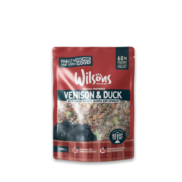 Wilsons Pet Food - Venison & Duck Fresh Dog Food